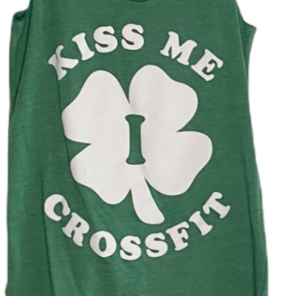 Alternative Earth Green Crossfit Tank Top Large - Picture 6 of 6